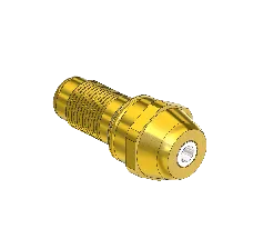 Nipple, CGA 520, 1/2-27 UNS, 1.75"LNG.