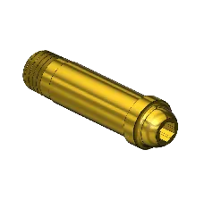 Western #23 - Nipple, B-SIZE, 1/8NPTM, 1.5"LNG