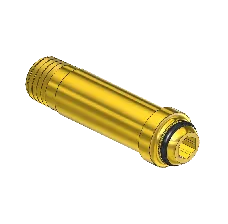 Nipple, B-SIZE, 1/8NPTM, 1.5"LNG