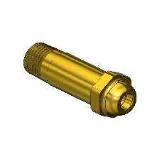Western #C-88 - Nipple, C-SIZE, 1/4NPTM, 2"LNG