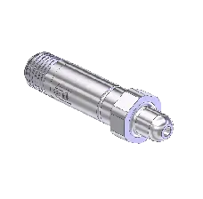 Check Valve Nipple, CGA 326, 1/4NPTM, 2.5"LNG