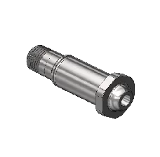 Nipple, CGA 680 695 702, 1/4'' NPTM, 2.5" LG