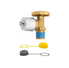 Metal Locking System Cap, Gray+ Strap, 50PK