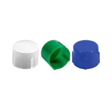 CGA 540 Push-On Cap, 100 PK, Blue