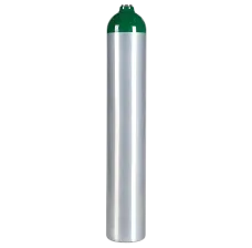 Aluminum Medical Oxygen (O2) Cylinder - No Valve - 122 Cubic Foot