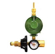 Mylar Balloon Inflator + Hand Tight Connection + Contents Gauge, Auto Shut-Off