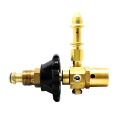 Latex Balloon Inflator, Mixes HELIUM (60%) & AIR (40%) + Hand Tight Connection