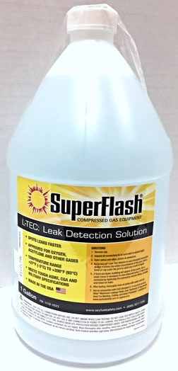 Oxygen-Safe Leak Testing Solution - 1 Gallon